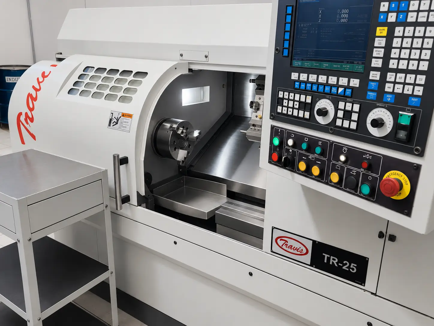 Torno CNC dentro da USITEMB